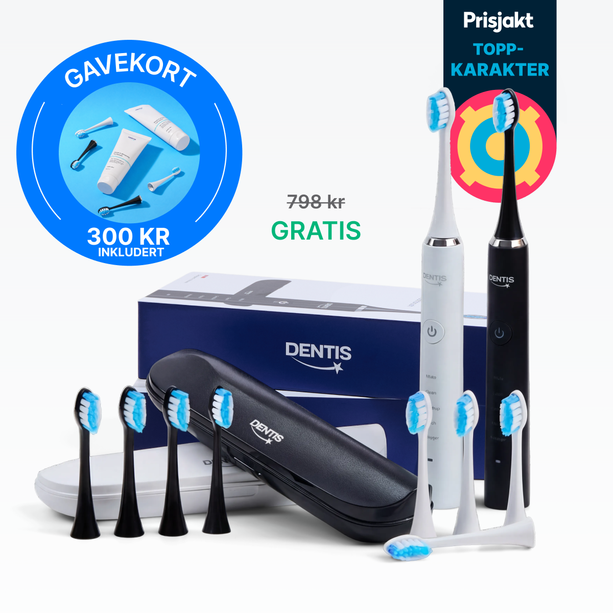 D2 Pro Elektrisk Tannbørste